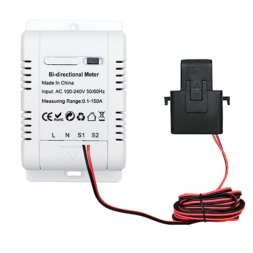 dissot Solarenergiezähler PV bidirektional ZigBee mit Tuya KWh Monitor Automation 110 V 240 V AC von dissot
