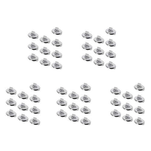 dissot Twist Lock Common Sense Fastener, Drehknöpfe aus Metall für Boote, Segelboote, Wohnmobile, Schiffe und Wohnwagen (50 Stück) von dissot