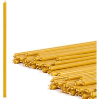250 Stk. Kirchliche Bienenwachs Kerzen Honig 1 Kg Nr.100, Länge 16, 5 cm, 45 Min Brenndauer 250 Stk. Kirchliche Bienenwachs Kerzen Honig 1 Kg Nr.100, Länge 16, 5 cm, 45 Min Brenndauer von diveevoshop