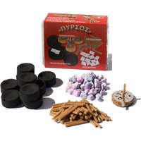 Räucherset Für Hausaltar | Räucherkohle, Natürlicher Weihrauch, Wachsdochte, Korkschwimmer Vigilöllampen I Rauchlos Räucherset Für Hausaltar | Räucherkohle, Natürlicher Weihrauch, Wachsdochte, Korkschwimmer Vigilöllampen I Rauchlos von diveevoshop