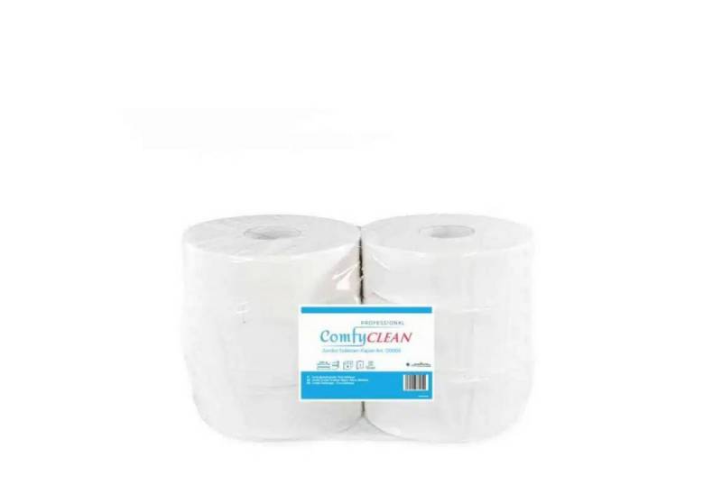Lauroo Toilettenpapier Jumbo Toilettenpapier 1000 Blätter 6 Rollen von Lauroo