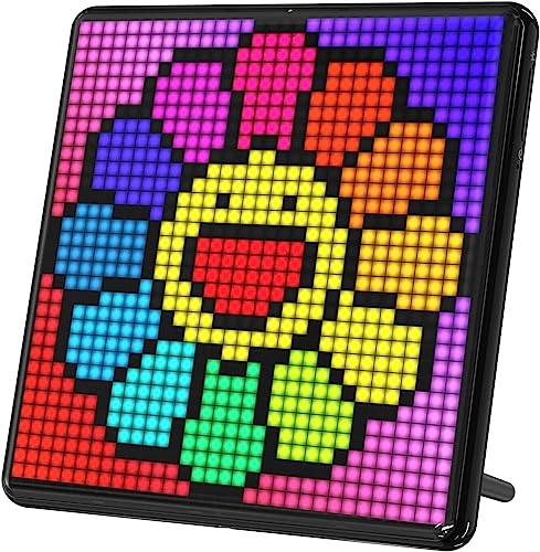 Divoom LED Panel-Retro RGB LED Display Wandleuchte Anzug für LED Lightbar, DIY Pixel Art Animation, Smart App Steuerung, Multifunktional Gaming Deko Zubehör für PC und Gaming Zimmer Wand Setup von Divoom