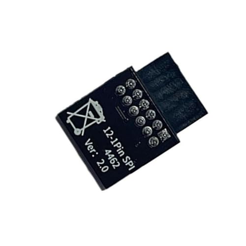 TPM2.0 Verschlüsselungs-Sicherheits-Modul-Platine, Remote-Karte, TPM2.0, SPI, 12-polig, Motherboards, Kartenentwicklungsplatine, Ersatz TPM2.0 Verschlüsselungs-Sicherheits-Modul-Platine, Remote-Karte, TPM2.0, SPI, 12-polig, Motherboards, Kartenentwicklungsplatine, Ersatz von divuukyi