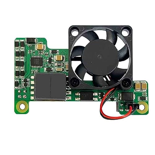 divuukyi Für Poe Ethernet Netzteil Erweiterungsplatine Modul Optionaler Lüfter 802.3AF Für 3B +/4B von divuukyi