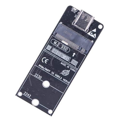 divuukyi Solid States Disk Adapter 20Gbps NVME USB 3.2 Gen2x2 USB C Adapter NVME Solid States Disk Enclosure USB C Adapter 2230/2242 Gehäuse divuukyi Solid States Disk Adapter 20Gbps NVME USB 3.2 Gen2x2 USB C Adapter NVME Solid States Disk Enclosure USB C Adapter 2230/2242 Gehäuse von divuukyi