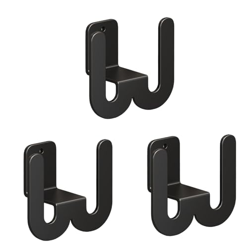 diwedaso 3X Vertikales Schuhregal zur Wandmontage für Enge Räume, kein Bohren erforderlich, zum Aufhängen des Schuhhalters über der Tür, Metall Schuhhaken, A diwedaso 3X Vertikales Schuhregal zur Wandmontage für Enge Räume, kein Bohren erforderlich, zum Aufhängen des Schuhhalters über der Tür, Metall Schuhhaken, A von diwedaso