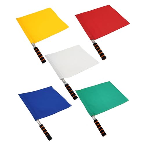 diwedaso 5 Stück Every Count Racing Flag und Signalflagge für Sportveranstaltungen Kommandierender Schiedsrichter Handkurbelflaggen diwedaso 5 Stück Every Count Racing Flag und Signalflagge für Sportveranstaltungen Kommandierender Schiedsrichter Handkurbelflaggen von diwedaso
