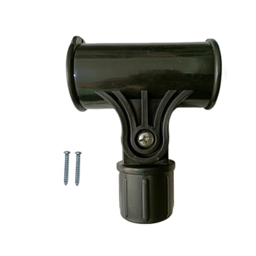 diwedaso Banana Umbrella Steering Ersatz Gartenschirm Drehbarer Leichter Rahmen Terrassenschirmhalterung 2 Schrauben, Schwarz von diwedaso