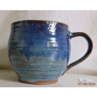 Keramik Tasse - Blau -450Ml von dixKeramikwerkstatt
