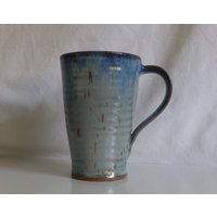 Tasse - Hellblau 425 Ml von dixKeramikwerkstatt
