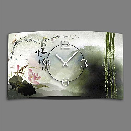 dixtime Asia Lotus Designer Wanduhr modernes Wanduhren Design leise kein Ticken 3D-0090 dixtime Asia Lotus Designer Wanduhr modernes Wanduhren Design leise kein Ticken 3D-0090 von dixtime
