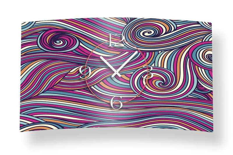 dixtime Wanduhr Wanduhr - modern - Dixtime Modell: 3D-0144 von dixtime