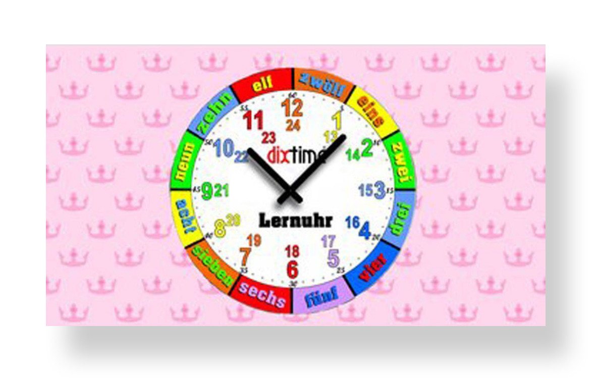 dixtime Wanduhr moderne Wanduhr in 3-D-Optik Lernuhr - Dixtime Modell: 3D-0436 dixtime Wanduhr moderne Wanduhr in 3-D-Optik Lernuhr - Dixtime Modell: 3D-0436 von dixtime