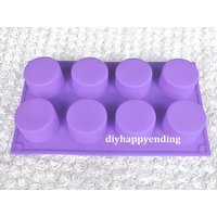 8 Mulden Runde Zylinder Diy Kuchenform Flexible Silikon Seifenform Schokolade Cookie Backformen Pudding Gelee Backenwerkzeug 8 Mulden Runde Zylinder Diy Kuchenform Flexible Silikon Seifenform Schokolade Cookie Backformen Pudding Gelee Backenwerkzeug von diyhappyending