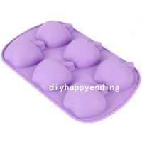 Apfelkuchenform, Flexible Silikon-Seifenform Für Schokolade, Kekse, Backformen, Pudding, Gelee, Backwerkzeuge Apfelkuchenform, Flexible Silikon-Seifenform Für Schokolade, Kekse, Backformen, Pudding, Gelee, Backwerkzeuge von diyhappyending