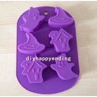Geist Hallowmas Kuchenform Flexible Silikon Seifenform Für Schokolade Keks Backformen Pudding Gelee Backenwerkzeuge Geist Hallowmas Kuchenform Flexible Silikon Seifenform Für Schokolade Keks Backformen Pudding Gelee Backenwerkzeuge von diyhappyending