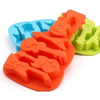 Gitarren-Seifenform Flexible Silikon-Kuchenform Für Schokoladen-Plätzchen Backformen Pudding-Gelee-Backen-Werkzeuge Gitarren-Seifenform Flexible Silikon-Kuchenform Für Schokoladen-Plätzchen Backformen Pudding-Gelee-Backen-Werkzeuge von diyhappyending