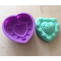 Herz Für Sie Seifenform Flexible Silikon Backform Kuchenform Polymer Clay Harz Handwerk Backenwerkzeuge Badebombe von diyhappyending