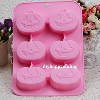 Kürbis Lächeln Seifenform Flexible Silikon Backform Keks Schokolade Cookie Backformen Epoxyform Pudding Gelee Backwerkzeug von diyhappyending