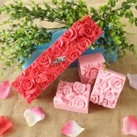 Rose Toast Würfel Wiedergabeform Seifenform Flexible Silikon Backform Kuchenform Polymer Clay Harz Handwerk Werkzeuge Badebombe D0016 von diyhappyending