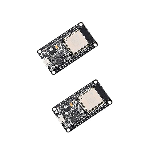 diymore-IOT 2 Stück ESP-32 Entwicklungsboard,ESP-32S Modul mit CP2102 Chip,2.4GHz Dual-Mode WiFi Bluetooth Mikrocontroller-Prozessor diymore-IOT 2 Stück ESP-32 Entwicklungsboard,ESP-32S Modul mit CP2102 Chip,2.4GHz Dual-Mode WiFi Bluetooth Mikrocontroller-Prozessor von diymore-IOT