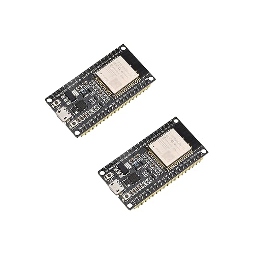 diymore-IOT 2 Stück für ESP32 ESP-32,38Pin Entwicklungsplatine,ESP-32S Mikrocontroller-Prozessor Integrierter 2-in-1 Mikrocontroller mit CP2102 Chip WiFi NodeMCU-32S Modul diymore-IOT 2 Stück für ESP32 ESP-32,38Pin Entwicklungsplatine,ESP-32S Mikrocontroller-Prozessor Integrierter 2-in-1 Mikrocontroller mit CP2102 Chip WiFi NodeMCU-32S Modul von diymore-IOT