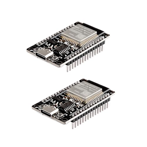 diymore-IOT 2PCS für ESP32 Mikrocontroller, für ESP32 Entwicklungsboard,für ESP-32 Modul mit CH340 Chip, Dual-Core, WLAN, Bluetooth diymore-IOT 2PCS für ESP32 Mikrocontroller, für ESP32 Entwicklungsboard,für ESP-32 Modul mit CH340 Chip, Dual-Core, WLAN, Bluetooth von diymore-IOT