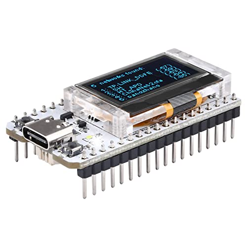 Diymore ESP32 Entwicklungsboard WiFi Kit ESP32 WiFi Wireless mit 0,96 Zoll OLED Display CP2102 Type C Interface Aufgerüstete Version von diymore