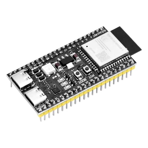 diymore ESP32 S3 DevKitC 1 N16R8 ESP32 S3 WROOM1 N16R8 Entwicklungsboard WiFi Bluetooth 5.0 Mesh Entwicklungsboard [ Pins sind verlötet ] von diymore