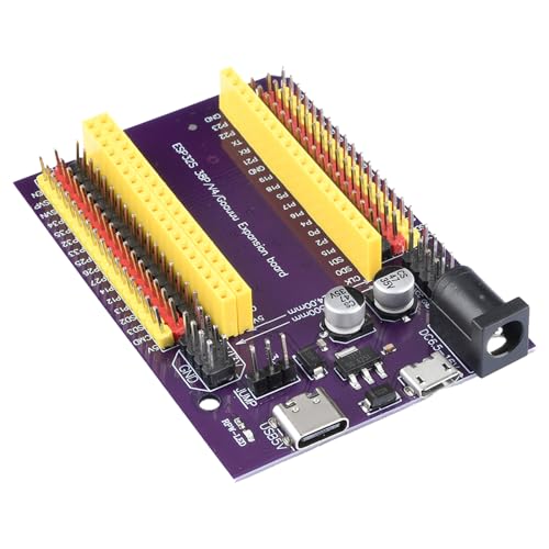 diymore 1 Stück 38Pins ESP32 Breakout Board ESP32 WROOM 32 io Board esp32 Expander für 25.5 mm/23 mm Abstand ESP32 Entwicklungs Board diymore 1 Stück 38Pins ESP32 Breakout Board ESP32 WROOM 32 io Board esp32 Expander für 25.5 mm/23 mm Abstand ESP32 Entwicklungs Board von diymore