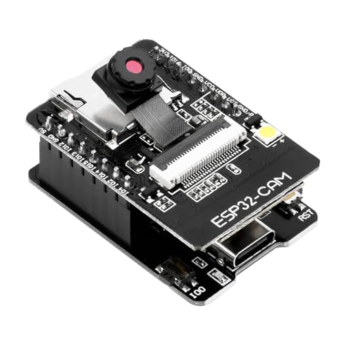 diymore ESP32-CAM USB-C ESP32 CAM Entwicklungsplatine,CH340 WLAN/Bluetooth Modul,8MB ESP32-CAM-MB ESP32 DC 5V Dual-Core-Entwicklungsplatine mit Kamera Modul diymore ESP32-CAM USB-C ESP32 CAM Entwicklungsplatine,CH340 WLAN/Bluetooth Modul,8MB ESP32-CAM-MB ESP32 DC 5V Dual-Core-Entwicklungsplatine mit Kamera Modul von diymore