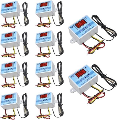 diymore 10PCS W3002 Digital Temperaturregler AC110V-220V Mikrocomputer Thermostat Controller Schaltmodul diymore 10PCS W3002 Digital Temperaturregler AC110V-220V Mikrocomputer Thermostat Controller Schaltmodul von diymore