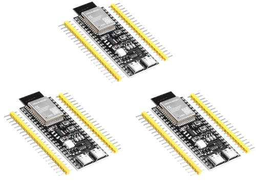 diymore 3 Stücke ESP32 S3 DevKitC 1 N16R8 ESP32 S3 WROOM1 N16R8 Entwicklungsboard WiFi Bluetooth 5.0 Mesh Entwicklungsboard von diymore