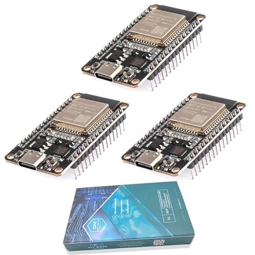 diymore 3 Stücke für ESP32 USB C Module für ESP32 NodeMCU Development Board 2.4 GHz WLAN WiFi Bluetooth CP2102 Chip diymore 3 Stücke für ESP32 USB C Module für ESP32 NodeMCU Development Board 2.4 GHz WLAN WiFi Bluetooth CP2102 Chip von diymore