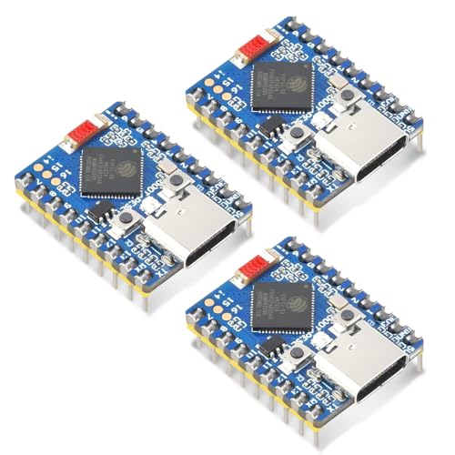 diymore 3PCS für ESP32-S3 Mini Development Board, für ESP32 Mini Basierend auf Dual-Core-Prozessor, Hauptfrequenz 240MHz, 2.4GHz WiFi BT von diymore