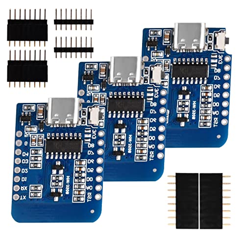 diymore 3PCS für ESP8266 Mini Board NodeMCU WiFi für ESP8266-12F CH340G WLAN Type C Modul diymore 3PCS für ESP8266 Mini Board NodeMCU WiFi für ESP8266-12F CH340G WLAN Type C Modul von diymore