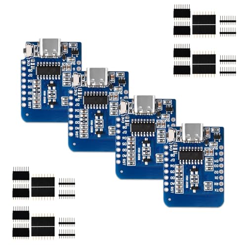 diymore 4PCS für ESP8266 Mini Board NodeMCU WiFi für ESP8266-12F CH340G WLAN Type C Modul diymore 4PCS für ESP8266 Mini Board NodeMCU WiFi für ESP8266-12F CH340G WLAN Type C Modul von diymore