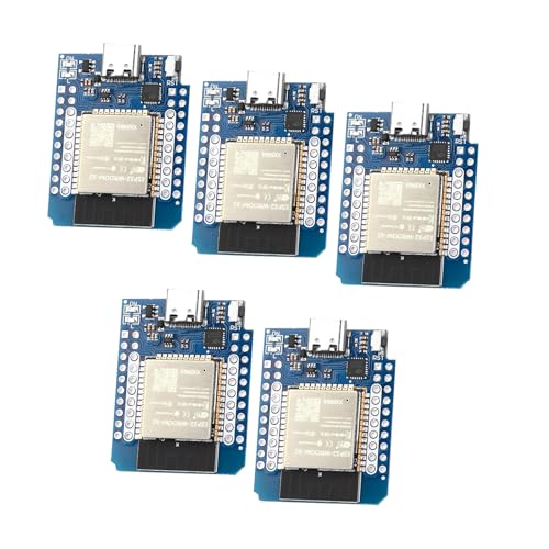 diymore 5 Stück für ESP32 Mini Development Board für ESP32 NodeMCU WiFi Bluetooth Entwicklungsboard CH9102F Chip Typ C diymore 5 Stück für ESP32 Mini Development Board für ESP32 NodeMCU WiFi Bluetooth Entwicklungsboard CH9102F Chip Typ C von diymore