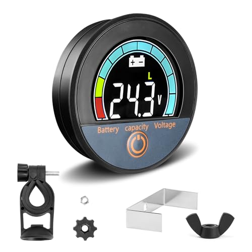 diymore Batteriewächter 12V 24V 36V 48V 60V 72V 84V, IP67 Wasserdichtes Batteriekapazitätsmonitor DC 7-100V für Lithium-, Lithium-Eisen- und Blei-Säure-Batterien, mit Summeralarm für Golfwagen, Autos diymore Batteriewächter 12V 24V 36V 48V 60V 72V 84V, IP67 Wasserdichtes Batteriekapazitätsmonitor DC 7-100V für Lithium-, Lithium-Eisen- und Blei-Säure-Batterien, mit Summeralarm für Golfwagen, Autos von diymore