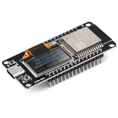 diymore ESP32 Entwicklungsplatine mit OLED Display Typ C Dual-Core IOT Board 240MHz Bluetooth WiFi Modul CH340 2414~2484MHz diymore ESP32 Entwicklungsplatine mit OLED Display Typ C Dual-Core IOT Board 240MHz Bluetooth WiFi Modul CH340 2414~2484MHz von diymore