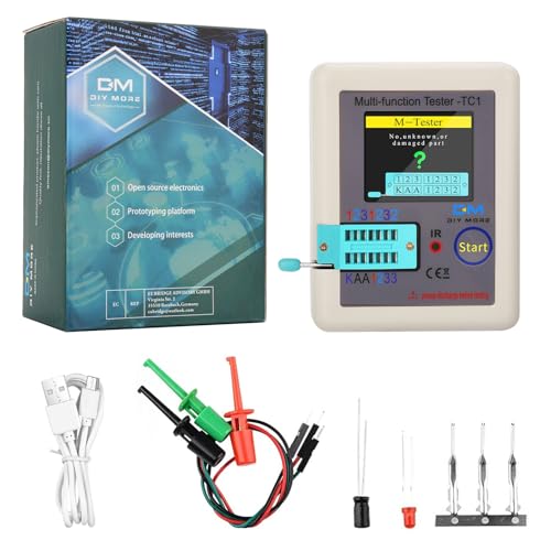 diymore LCR Transistor Tester Esr Meter Induktivität Kapazität LCR Meter Multifunktionstester TFT LCR-TC1 Transistor Tester für Diode Triode Kondensator Widerstand Transistor ESR NPN PNP diymore LCR Transistor Tester Esr Meter Induktivität Kapazität LCR Meter Multifunktionstester TFT LCR-TC1 Transistor Tester für Diode Triode Kondensator Widerstand Transistor ESR NPN PNP von diymore