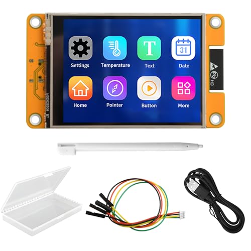 diymore für ESP32 Display, für ESP32 Entwicklungsboard mit WiFi Bluetooth, 2.8" 240 * 320 LCD Display, Intelligente TFT Modul Touchscreen Hochgeschwindigkeit IoT Konnektivität Kompatibel mit LVGL/GUI diymore für ESP32 Display, für ESP32 Entwicklungsboard mit WiFi Bluetooth, 2.8" 240 * 320 LCD Display, Intelligente TFT Modul Touchscreen Hochgeschwindigkeit IoT Konnektivität Kompatibel mit LVGL/GUI von diymore