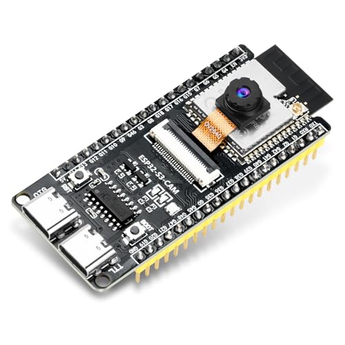 diymore for ESP32 CAM Development Board, for ESP32-S3-WROOM CAM WiFi/Bluetooth, for ESP32-S3-N16R8 DC 5V Dual Core, 2640 Camera TF Card Module von diymore