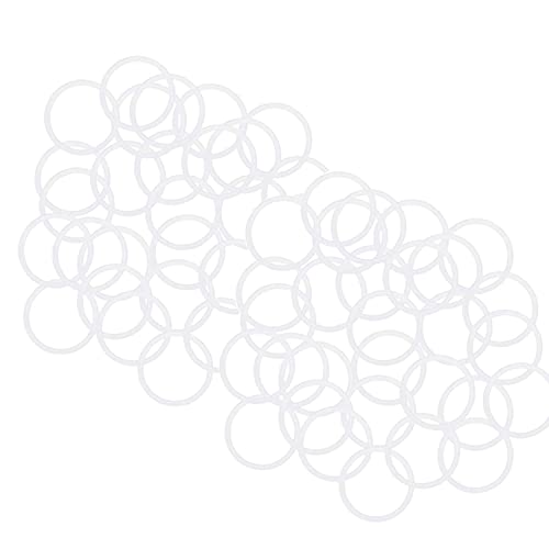 O-Ring, 100 Stück Silikon-O-Ringe, gute mechanische Eigenschaften, geeignet for Kompressorventile(53x2.5mm) von djgkENVQ