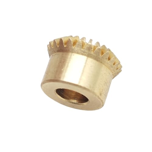 Ritzel 0,4 Modul 90 Grad Kupfer Gehrungskegelrad Ritzel, 1:1 Übertragung(25T 3MM BORE) von djgkENVQ