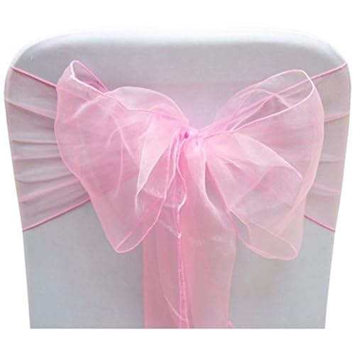 djgkENVQ Party Bankett Event Landhochzeit Stuhldekoration for Hochzeiten, Geburtstage(Pink 10pcs) von djgkENVQ