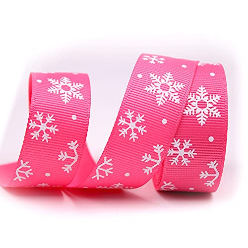 djgkENVQ Satinband, 1" 10-50Yard Weihnachtsbänder Rot Grün Band Borte Grosgrain Satin Box Verpackung(D,10yard) von djgkENVQ