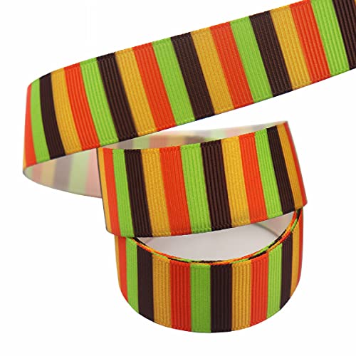 djgkENVQ Satinband, 10-100 Yards Rolle Herbst Dekorative Band Herbst Thema Band Thanksgiving(H,50yard) von djgkENVQ