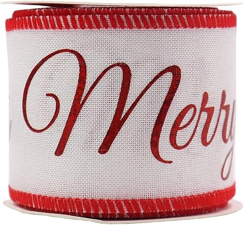 djgkENVQ Satinband, 2,5 "5 Yard Weihnachten Bänder Multicolor Organza Grosgrain Satin Metallic Glitter(B) von djgkENVQ