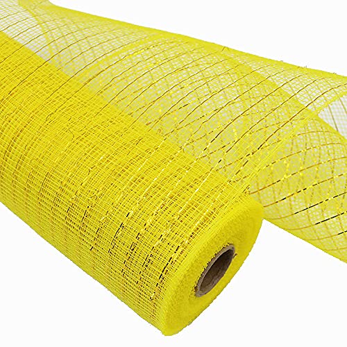djgkENVQ Satinband, Poly Mesh Ribbon Deco Metallic Foil Mesh Rolls Gemischte Farben Mesh Ribbon(A) von djgkENVQ